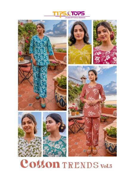 Tips & tops cotton trends vol 5 coord set bulk purchase online
